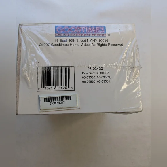 1997 John Wayne VHS Home Video Tapes Collectors 5 Pack Series NEW Sealed R-2 - Picture 6 of 6